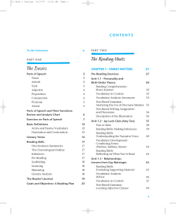 Table of Contents