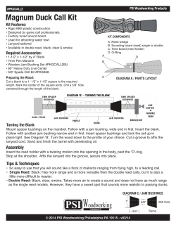 Magnum Duck Call Kit - Penn State Industries