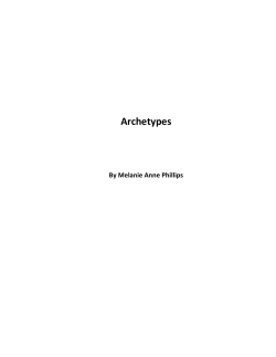 Archetypes: Characters, Narrative and Mind