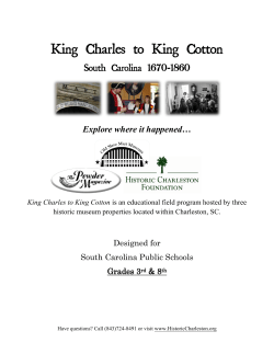 King Charles to King Cotton