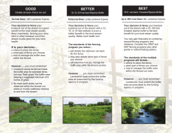 Fence `Em Out Brochure - Lancaster County Watersheds
