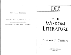 Clifford, Wisdom, pp. 17-22, 42-57.