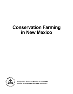 Conservation Farming in New Mexico