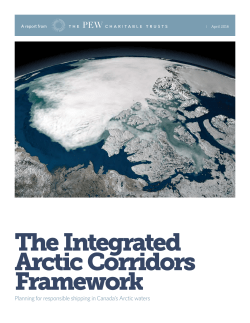 The Integrated Arctic Corridors Framework