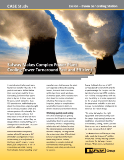 Safway Makes Complex Power Plant Cooling Tower Turnaround