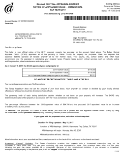 65103155010040000 - Dallas Central Appraisal District