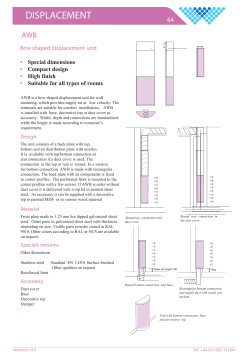 DISPLACEMENT - Waterloo Air Products