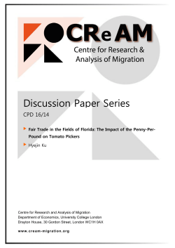 Fair Trade in the Fields of Florida