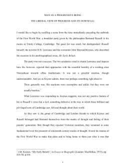 MAN AS A PROGRESSIVE BEING