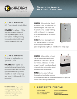Tankless Water Heating Systems