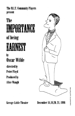 The Importance of Being Earnest program