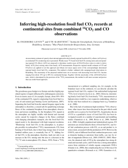 Inferring high-resolution fossil fuel CO2 records at continental sites