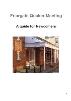 Friargate Quaker Meeting