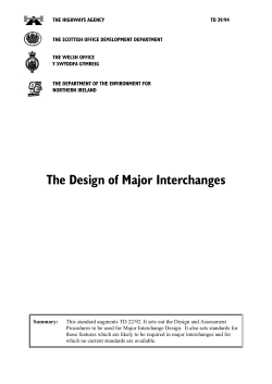 DMRB VOLUME 6 SECTION 2 PART 4 - TD 39/94