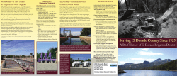 Serving El Dorado County Since 1925