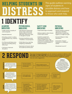 1 IDENTIFY 2 RESPOND - St. Thomas University