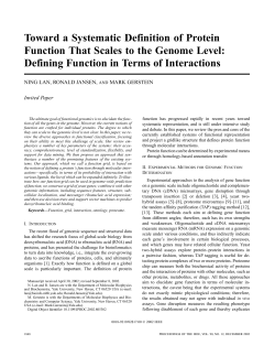 Toward a systematic definition of protein function that scales to the