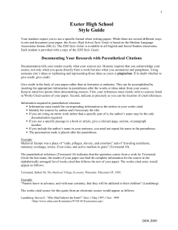 EHSStyleGuide 2 - Exeter High School