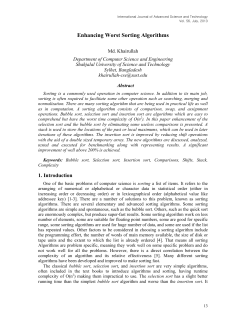 Enhancing Worst Sorting Algorithms