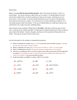 Matter Notes Matter is anything that has mass and takes up space