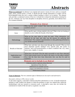 Method #1: Posing a Question