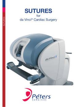 sUTUREs - P&eacute;ters Surgical