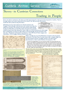 Gen CAS display - Slavery