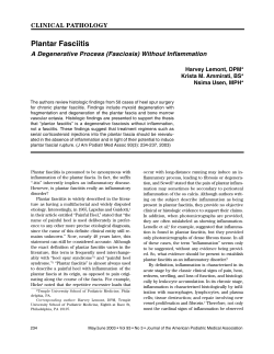 Plantar Fasciitis - drkristaarcher.com