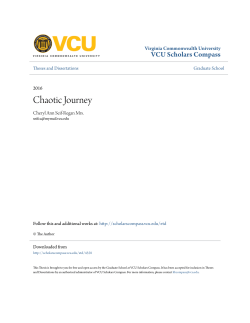 Chaotic Journey - VCU Scholars Compass