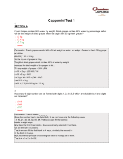 Capgemini Test 1