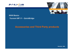 Accessories and Third Party products