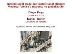 International trade and institutional change