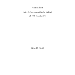 Annotations - Dreamsongs