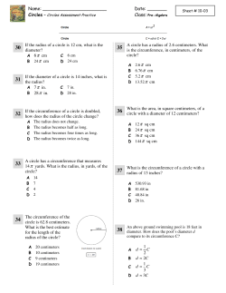 A 6&pi; cm B 24&pi; cm A 7&pi; in. B 28&pi; in.