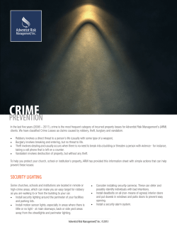 Crime Prevention