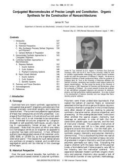 Conjugated Macromolecules of Precise Length and Constitution
