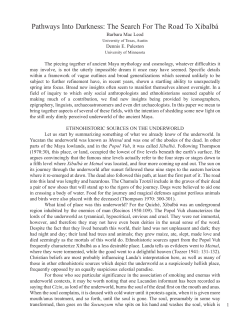 Pathways Into Darkness: The Search For The Road To