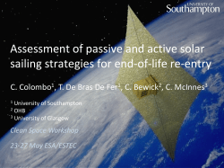 passive srp-augmented deorbiting