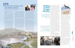 Phoenicians inspire new library on LAU`s Byblos campus