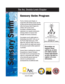 Sensory swim utica