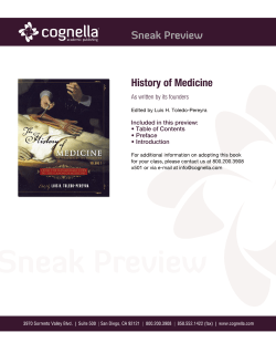 History of Medicine - Cognella Titles Store