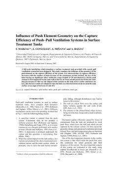 Influence of Push Element Geometry on the