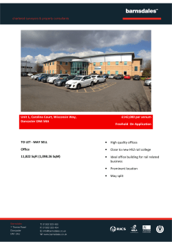 Unit 1, Carolina Court, Wisconsin Way, Doncaster DN4 5RA