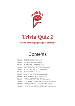 Trivia Quiz 2