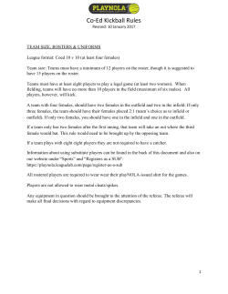 Co-Ed Kickball Rules