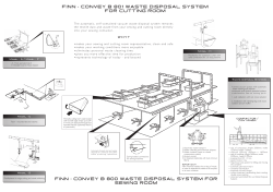 FINN - CONVEY B 801 WASTE DISPOSAL SYSTEM FOR CUTTING