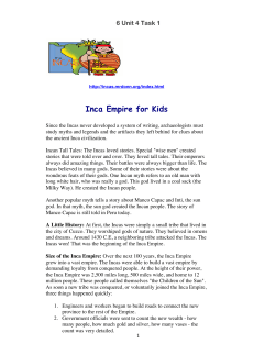 Inca Empire for Kids