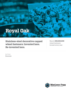 Royal Oak - Maclean-Fogg