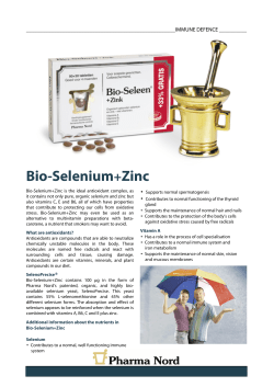 Bio-Selenium+Zinc - De Online Drogist