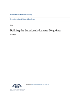 Building the Emotionally Learned Negotiator